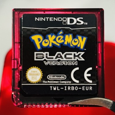 Pokemon Schwarze Version Nintendo DS UK PAL Original 