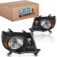 LEDKINGDOMUS Headlight Assembly, DOT-certified, Compatible with 2005-2011 Tac...