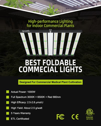 FD9600 6500 LED Grow Light Bar Full Spectrum Ideal for Commercial Indoor Farming - Picture 32 of 64