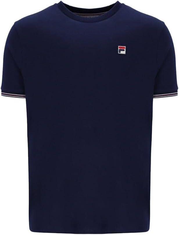 T shirt girocollo Fila Caleb colore navy