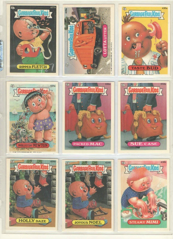 GARBAGE PAIL KIDS 11th SERIES 41 CARD 1987 NM - Image 2 of 4