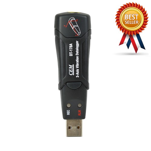 CEM DT-178A 3-Axis Shock Vibration Acceleration Data Logger 8M Memory FFT⊕IK - Picture 1 of 8