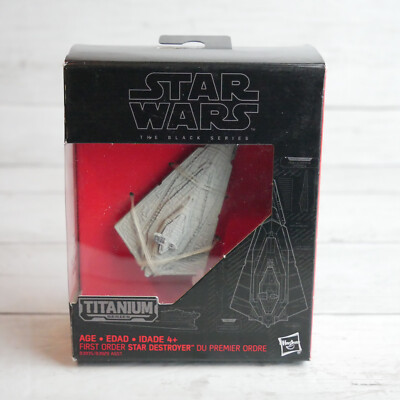 Star Wars First Order Star Destroyer 2015 The Black Titanium Series Diecast 06