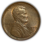 1909 Lincoln Wheat Cent Uncirculated Unc Coin #22719