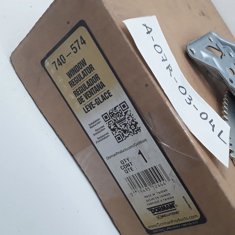 Regulador de ventana eléctrica delantero izquierdo Dorman 740-574 para Mercedes-Benz 1996-2002 Foto 4 de 4