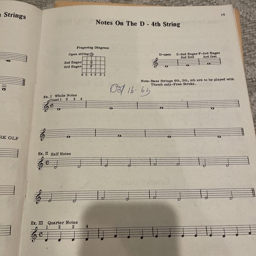 spanish guitar technique book 1960 spanish music - Picture 5 of 5