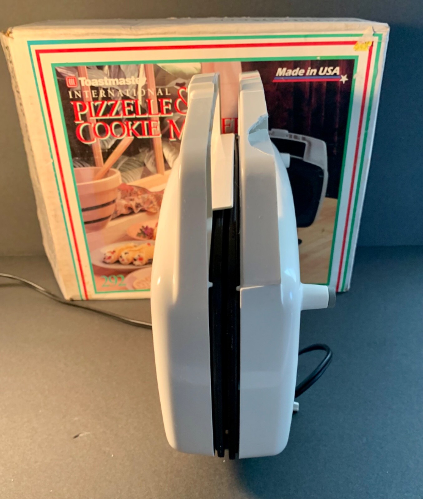 Vintage Toastmaster International Pizzelle & Cookie Maker Model 292