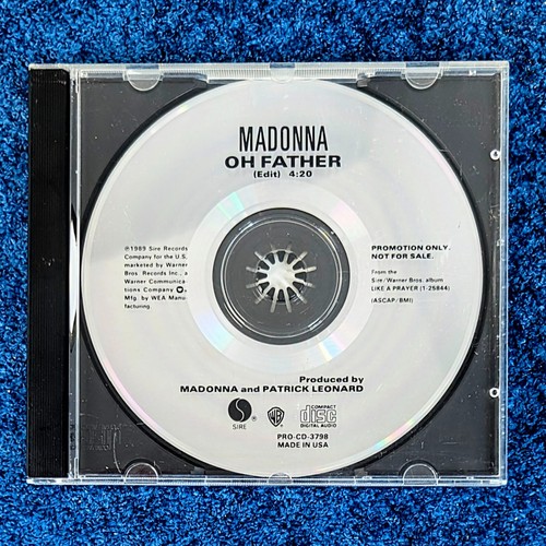 MADONNA OH FATHER PROMO CD SINGLE US 1989 Like A Prayer - Picture 2 of 6