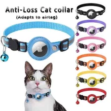 NEW Breakaway Adjustable Anti-Loss Cat Collar Reflective Pet Airtag Collar