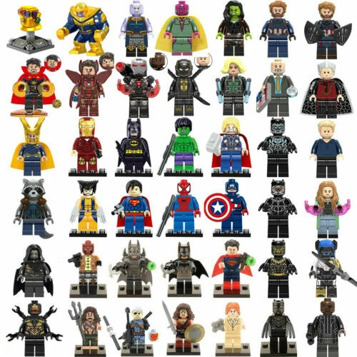 Captain America Plastic Building Toys Sets & Packs