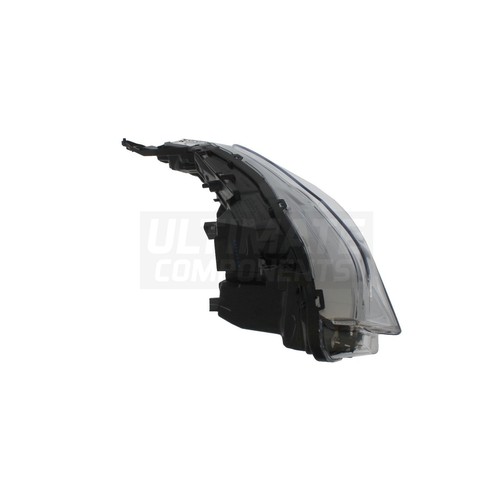 Peugeot 208 Headlight 2015-2019 Black Inner Projector DRL LED Passenger Side - Picture 20 of 24