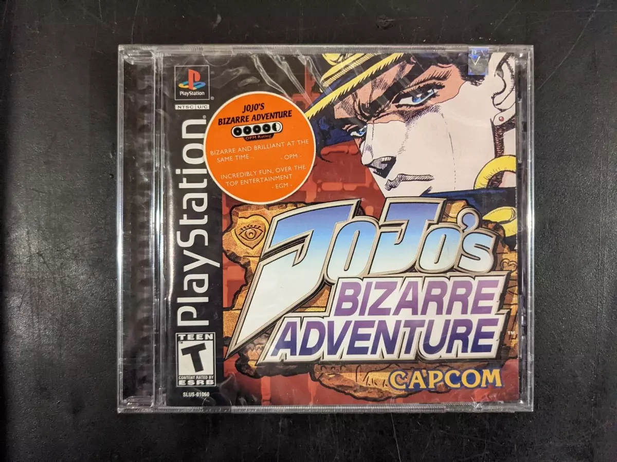 Jojo's Bizarre Adventure PS1 (PlayStation 1, 2006) Brand New Factory Sealed