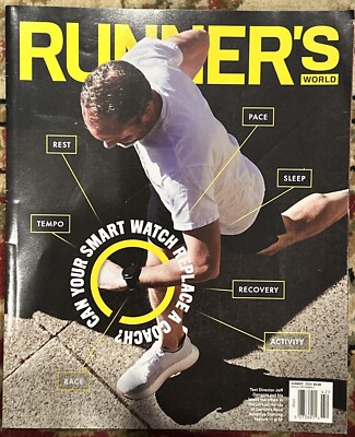 Runners s World Magazine Summer  2024 Can Your Smart Watch Replace A Coach
