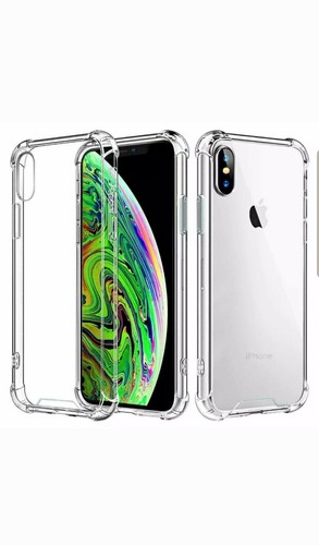 iPhone X XS Max XR Case Ultra Heavy Duty Shockproof Clear Slim Cover - Picture 7 of 7