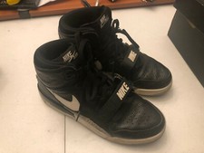 NIKE AIR JORDAN LEGACY SHOES BOY SIZE 7Y YOUTH CEMENT BLACK AT4040-001