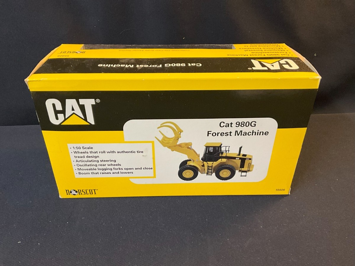 Norscot CAT 980G Forest Machine 1:50 scale replica | eBay