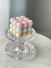 Bubble Cube Candles, Cube Candle, Home Decor, Soy Wax, Aesthetic, Scented, Sale