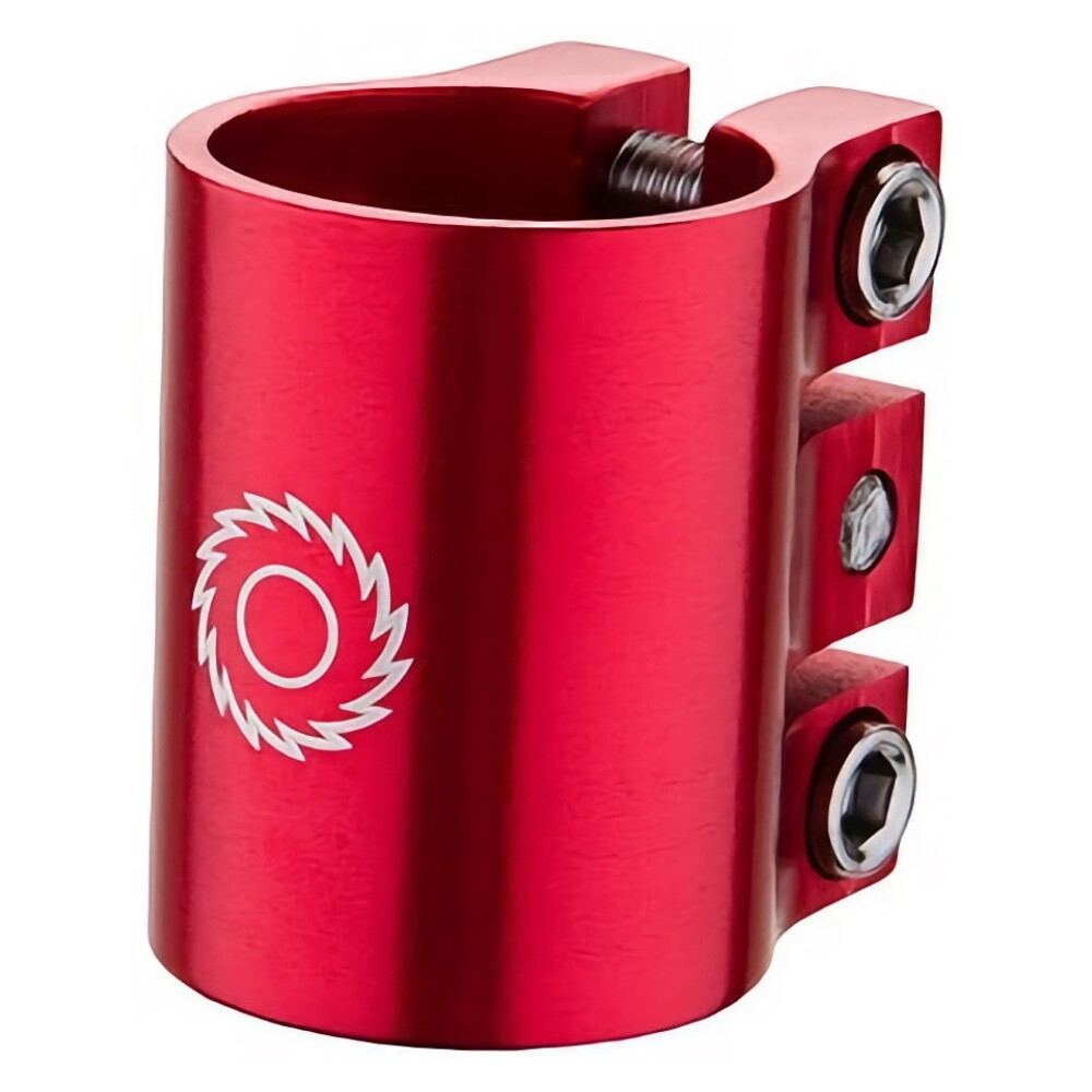 RAZOR ULTRA PRO TRIPLE HEAD CLAMP RED FOR 31.8MM DIAMETER SCOOTER HANDLEBARS
