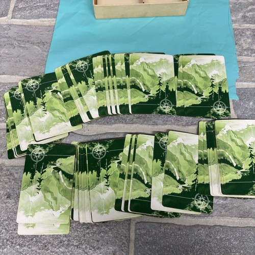 VTG Parker Brothers Automobile Touring Card Game 1955 Complete 99 cards NO INSTR - Picture 4 of 13