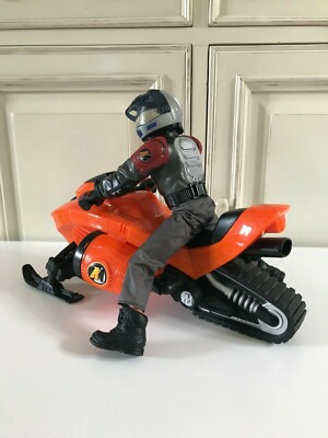 👿 Action Man Figurine Polar Scooter Moto-Neige Hasbro Année 2001