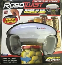 Emson Inc. Robo Twist 1014 Electric Jar Opener - White