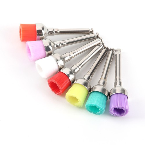 100Pcs AZDENT Dental Flat/Bowl/Silicone Polishing Brush For Low Speed Handpiece - Picture 40 of 59