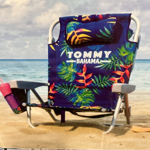 Tommy Bahama Beach Backpack Chair Insulated Cooler Pouch 5