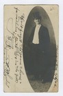 1906 Strange looking man in a top hat. to Janesville Wi Goose Chase. # 7 Rppc