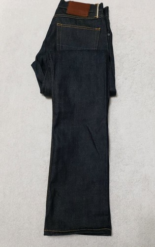 Gustin Mens 29x33 Slim Fit Raw Denim Jeans RN 116699 Made in California - Picture 9 of 12