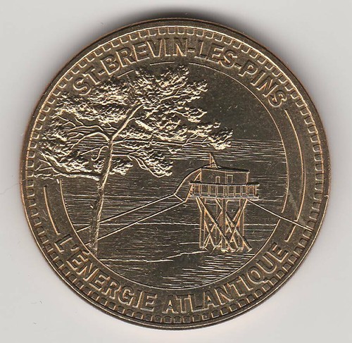 A 2013 TOKEN MEDAILLE MONNAIE DE PARIS -- 44 250 N°1 SAINT-BREVIN-LES-PINS - Picture 1 of 2