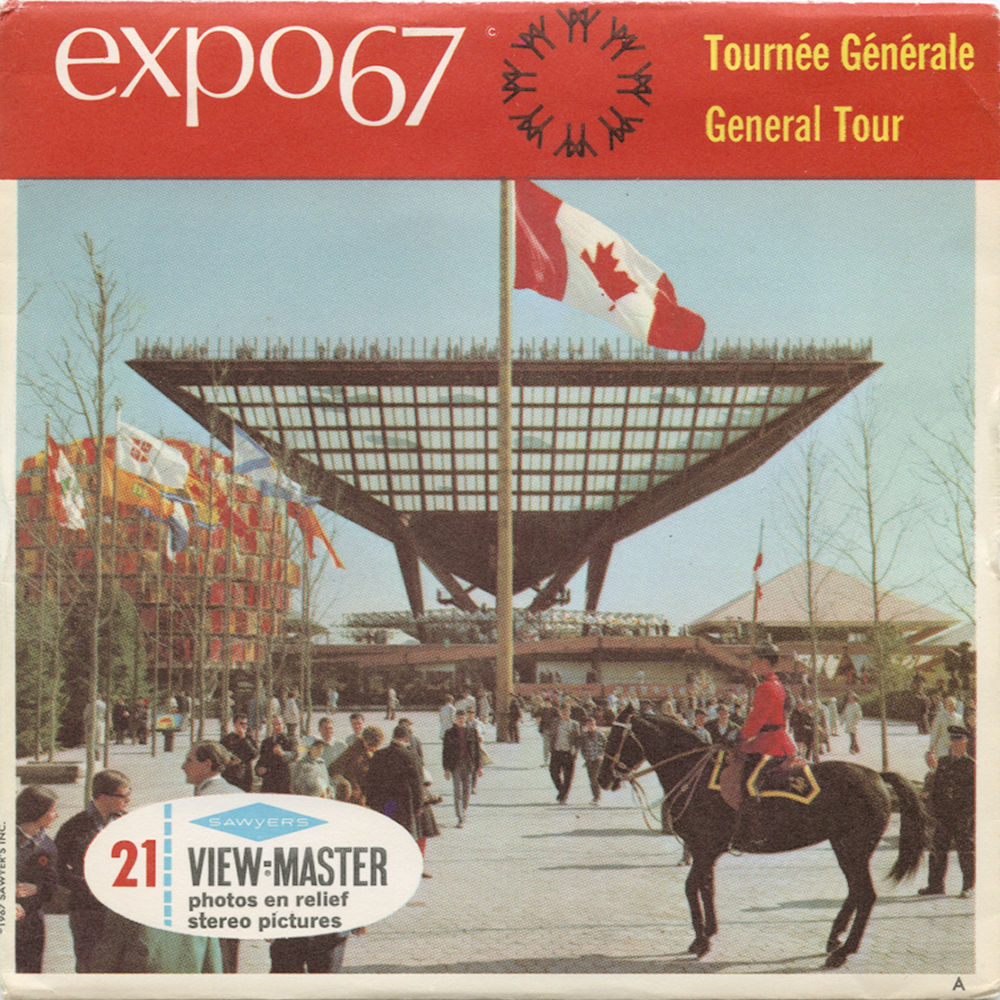 VIEW-MASTER EXPO'70 セット　開封済 Expo '70 Night Scenes Osaka Japan View-Master Packet B-270