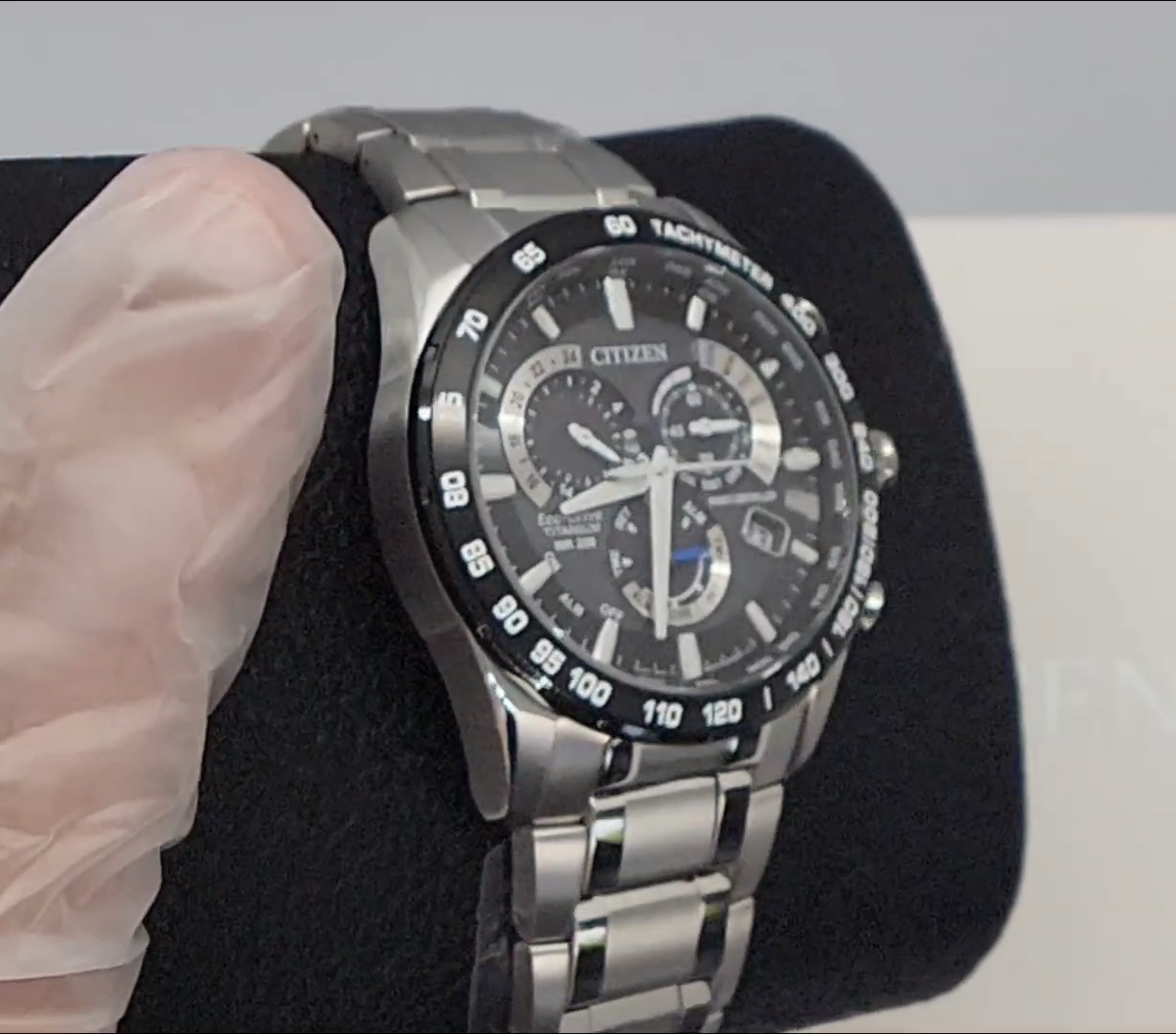 Citizen PCAT Super Titanium Sapphire Crystal Eco-Drive CB5908-57E