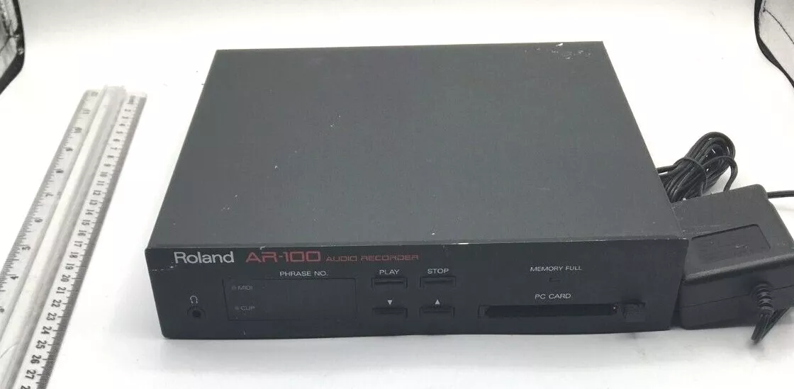 Roland Audio Recorder AR-100 Working Free Shipping