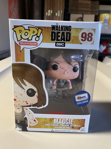Funko Pop Vinyl Walking Dead Bloody Maggie Gemini Collectibles 98