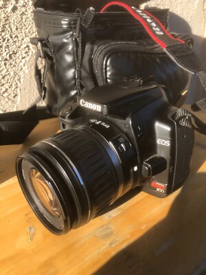Used Canon EOS Rebel XTi with 70-210 zoom ef lens 3.5 to 4.5 