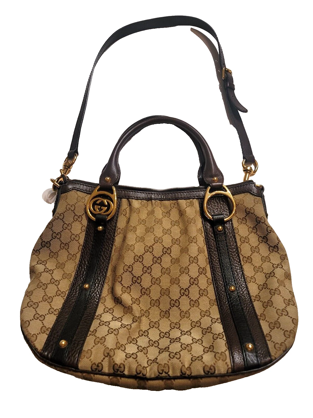 Grand sac à main convertible Gucci Monogram