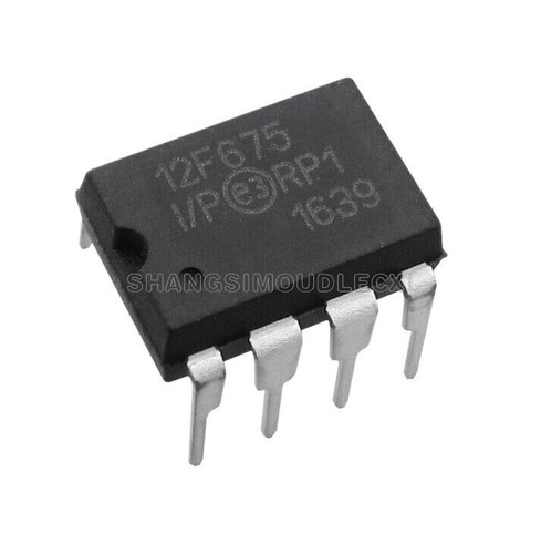 PIC12F675-I/P PIC12F675 DIP8 IC MICROCHIP MCU CMOS FLASH-BASE 8BIT - 第 1/2 張圖片