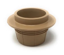 Caretaker 99 In-Floor Cleaning Head Replacement Collar 2.5" (Tan) | 1-9-73-04