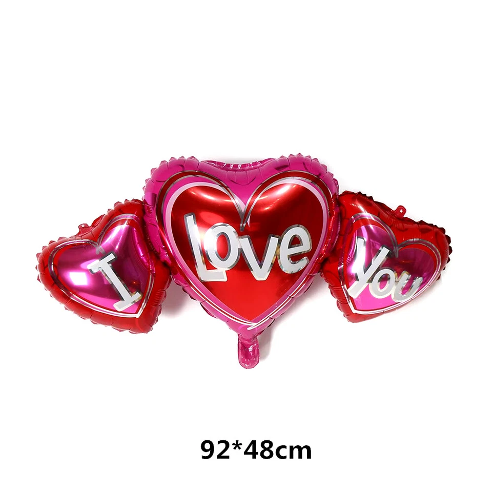 30" Large Heart Shape Helium Balloons Wedding Valentines Day Party Decoration UK - Image 4 of 4