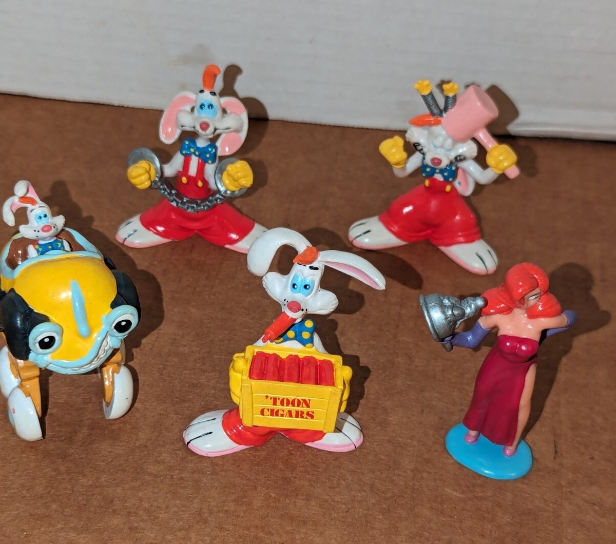 Vintage 1987 Disney Who Framed Roger Rabbit PVC Figure Lot Of 5 | eBay