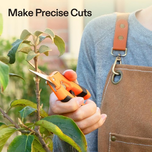 VIVOSUN Pruning Shears Plant Scissors Trim Trees Snips Branch Garden Secateurs - Picture 8 of 30