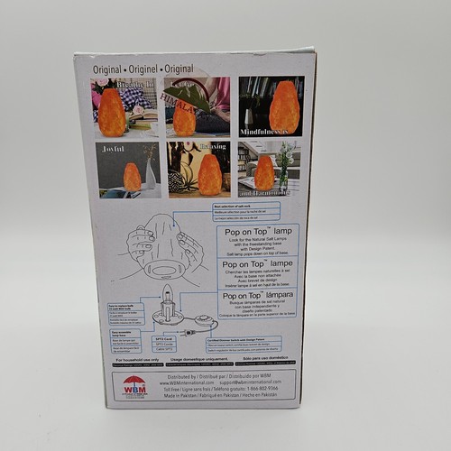 Himalayan Glow Healing Natural Salt Lamp Dimmer Switch 5- 6 lbs. - Picture 2 of 8