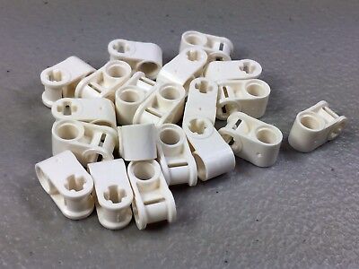 Axle and Pin Connector Perpendicular LEGO x 4 6536 NEUF White Technic