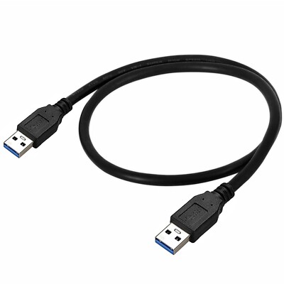 USB auf USB Kabel Stecker auf Stecker 3.0 Typ A auf Typ A High Speed Verlängerungskabel 3 Fuß