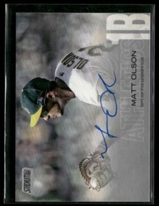 2018 Stadium Club #SCA-MO Matt Olson Autographs