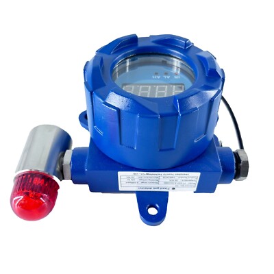 Portable C2H4O Ethylene Oxide Gas Detector – 0-100ppm, 1ppm Resolution, LCD Display, Sound/Vibration Alarm, IP65, Rechargeable