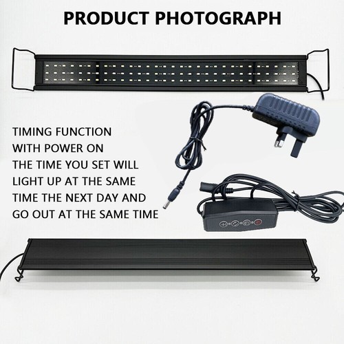Aquarium Fish Tank LED Light Over-Head Full Spectrum Plant Lighting Lamp - Picture 4 of 21