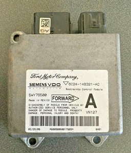 Restraint control module ford