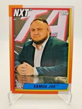 2021 Topps Heritage WWE #91 Samoa Joe