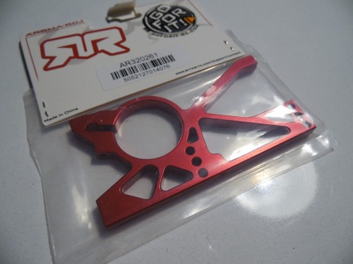 ARRMA AR320261 Bulkhead Mid-Front Aluminium " Red " NERO / FAZON - 第 1/1 張圖片